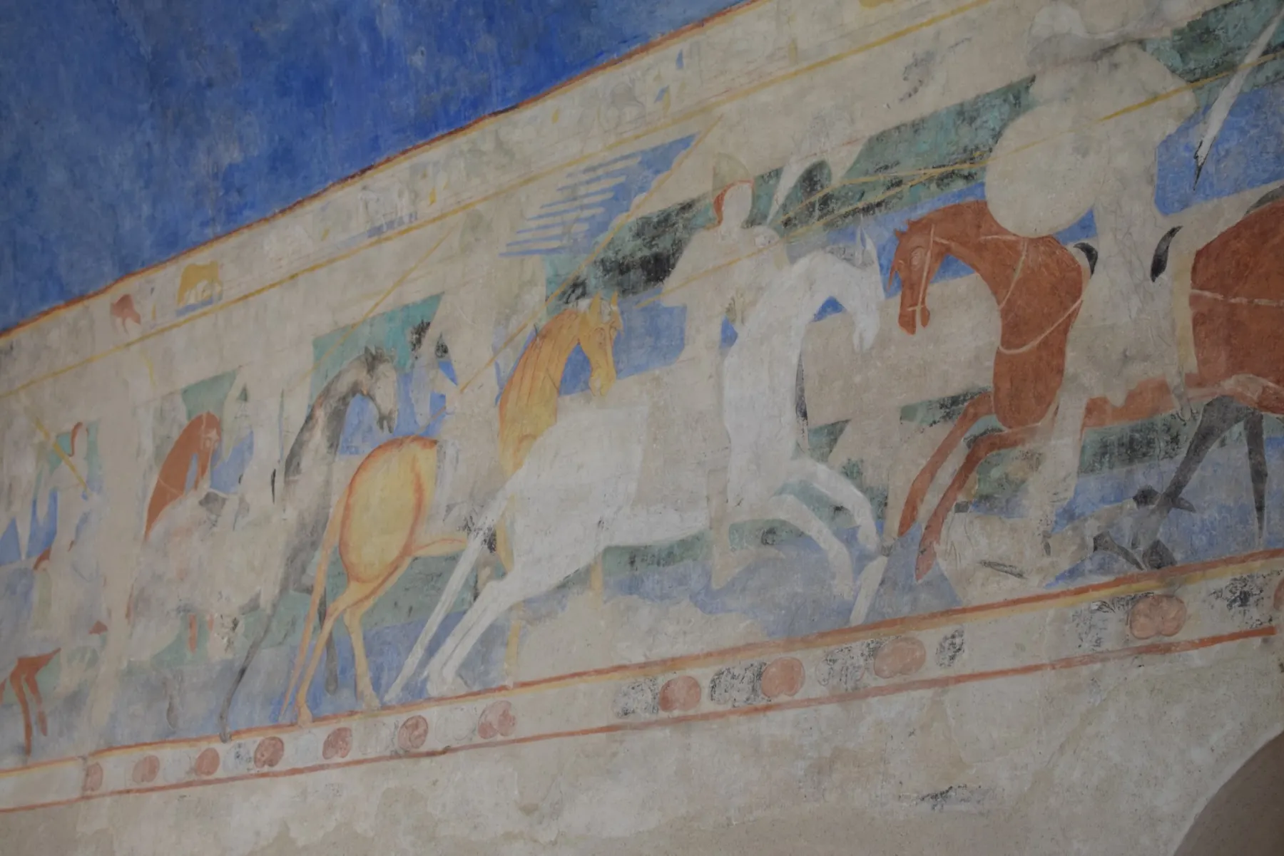 Représentation artistique dans la CIté médiévale de Carcassonne