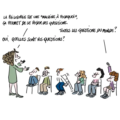 La philosophie : 
https://fiammaluzzati.files.wordpress.com/2015/03/philomag-3-mep-11.jpg