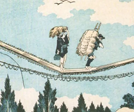 illustration furoshiki