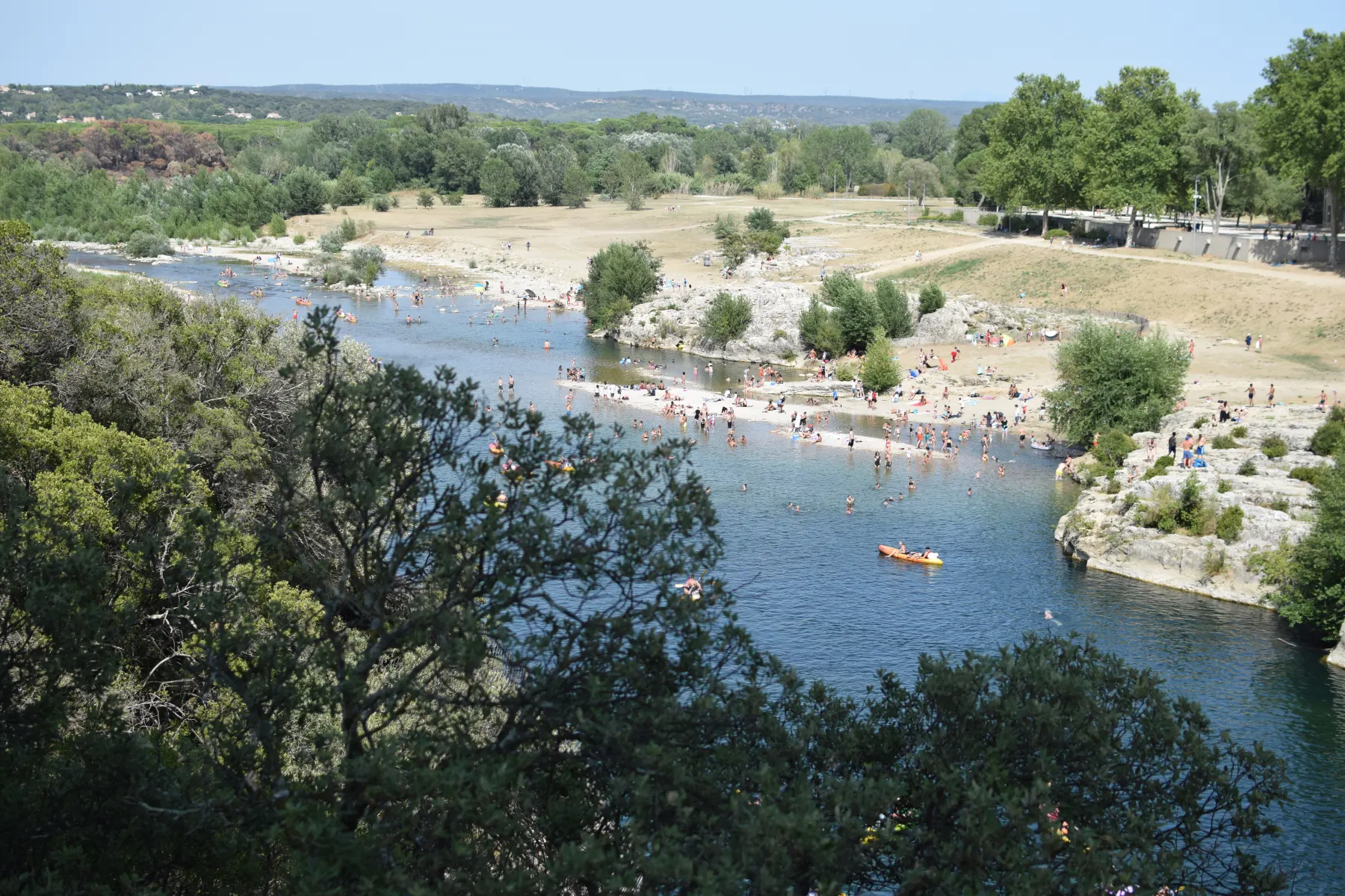 Vue sur le Gardon