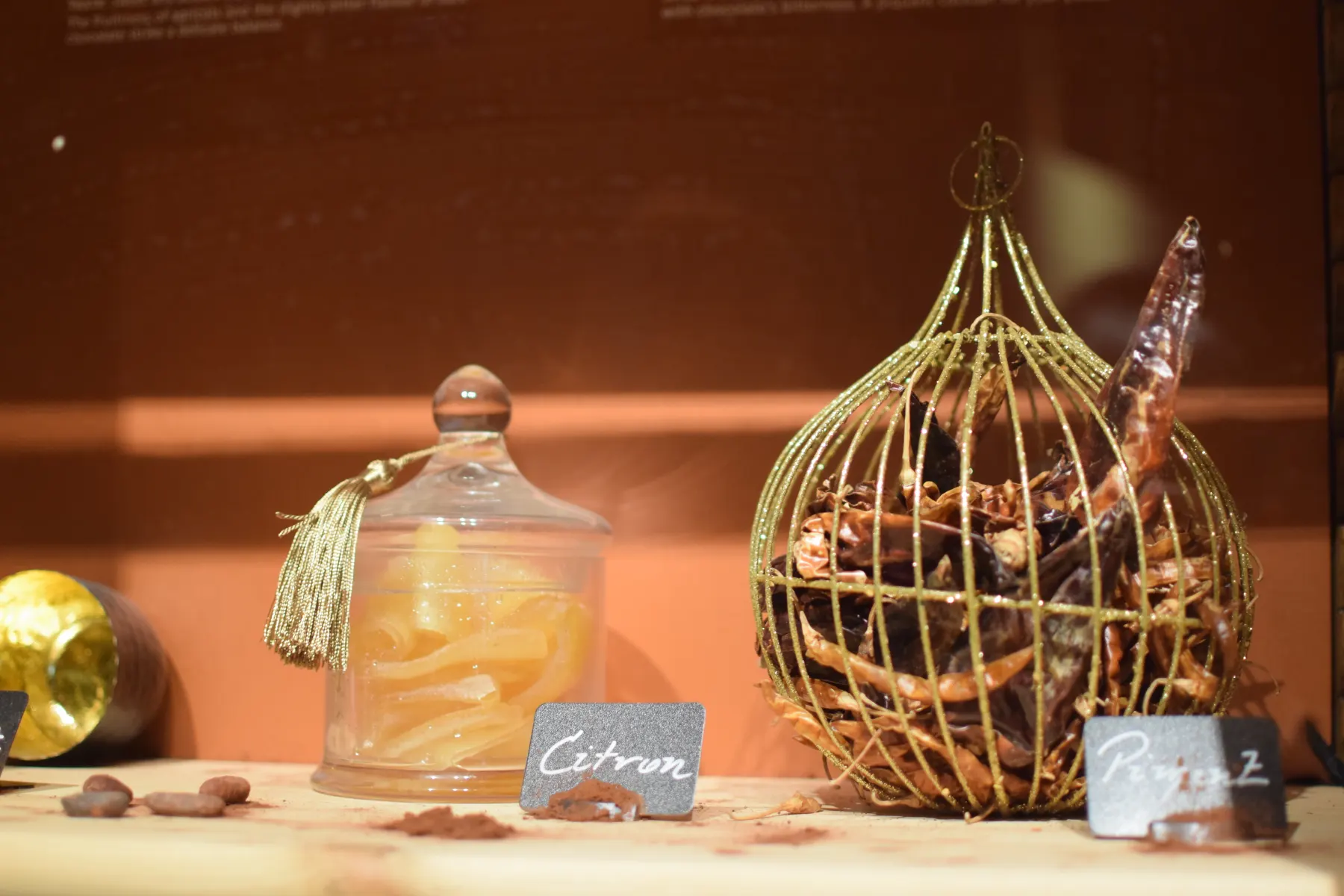 Exposition à la Cité du Chocolat Valhrona