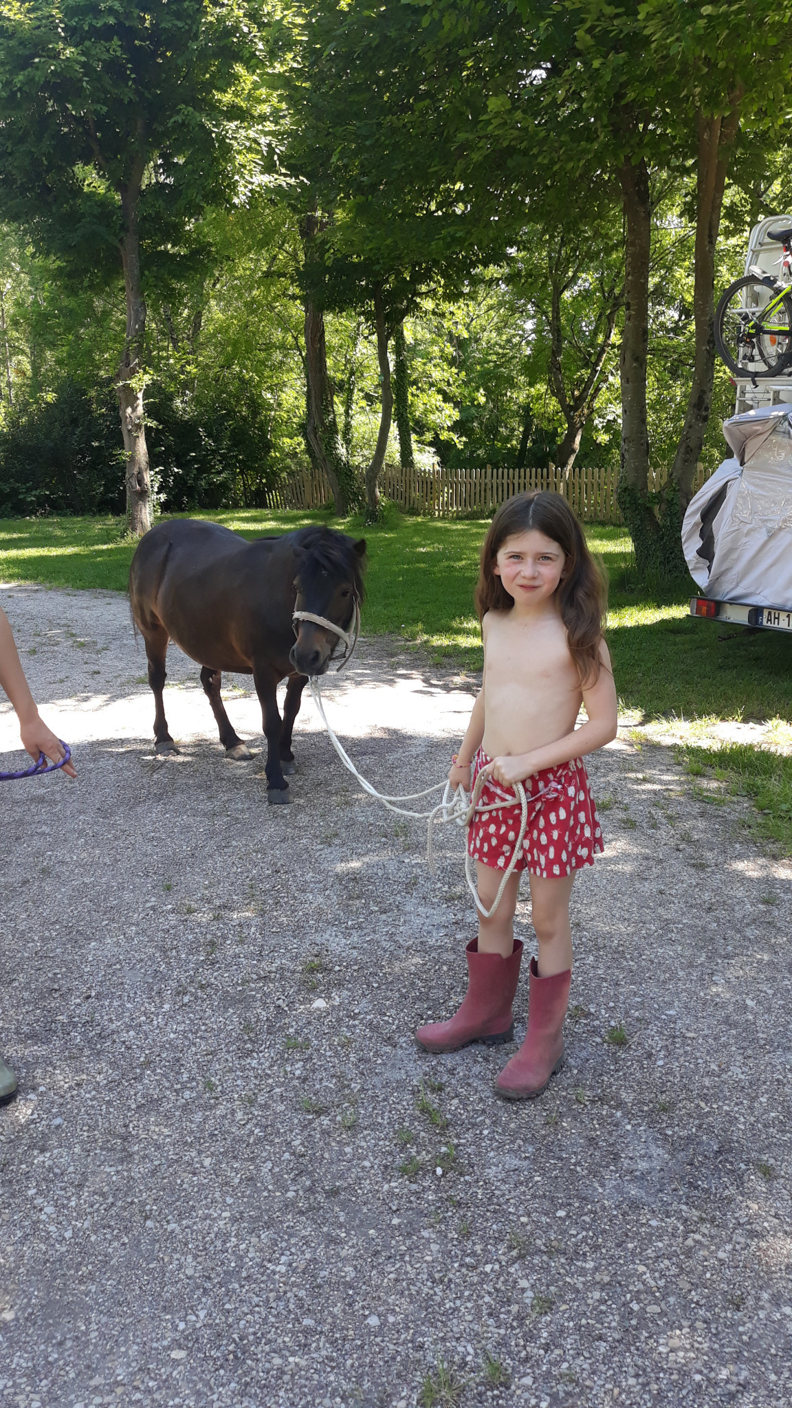 Moment en famille au Domaine le Colombier pendant nos retrouvailles familiales en vadrouille.