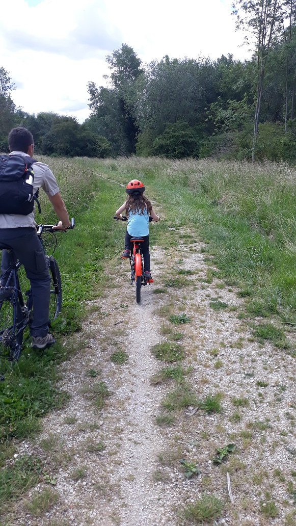 Excursion à vélo autour du lac de Dienville, un moment sportif et familial.