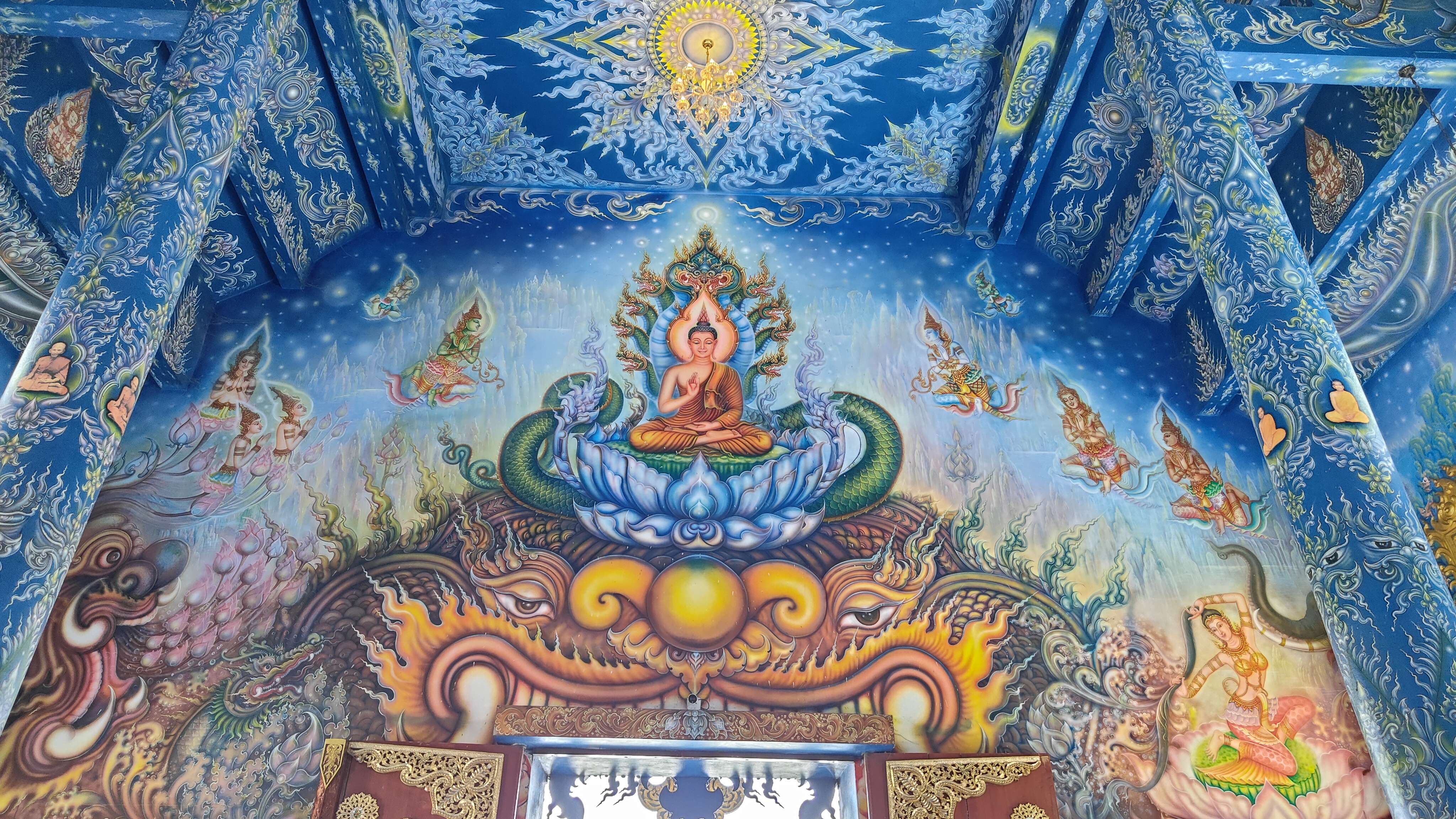 Temple bleu - Chiang Rai