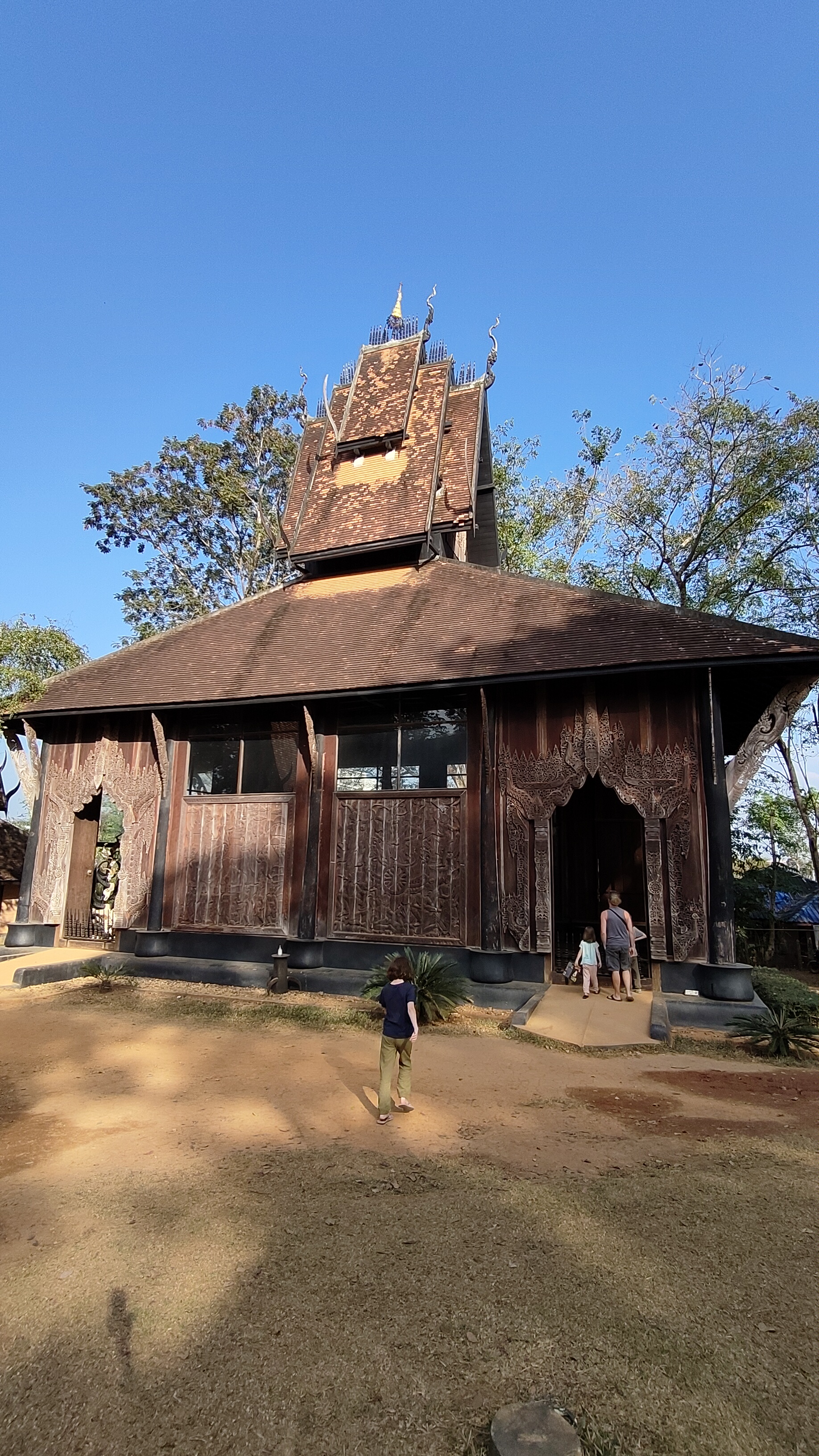Temple noir - Chiang Rai
