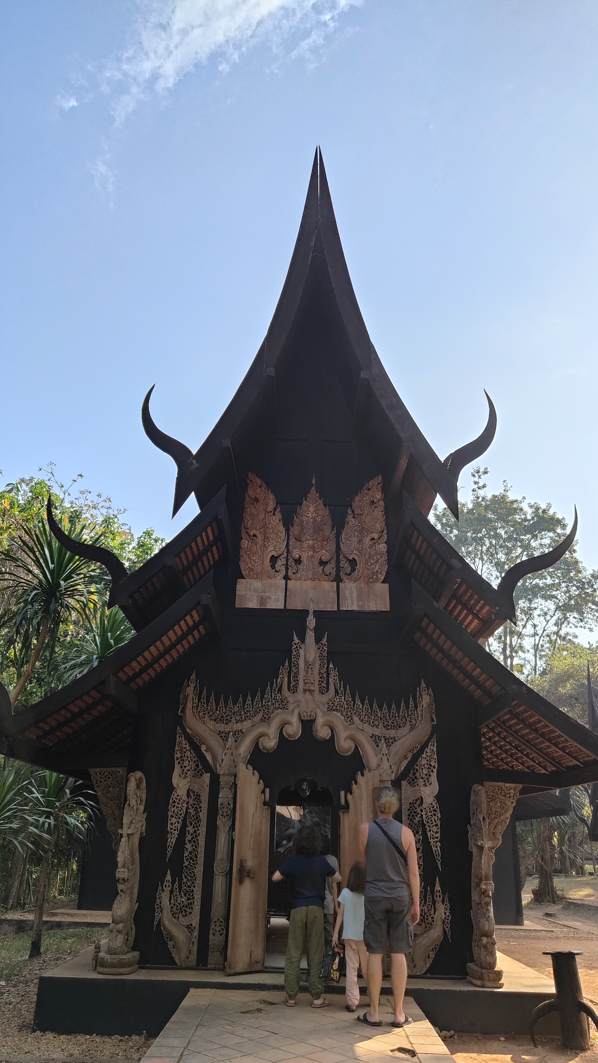 Temple noir - Chiang Rai