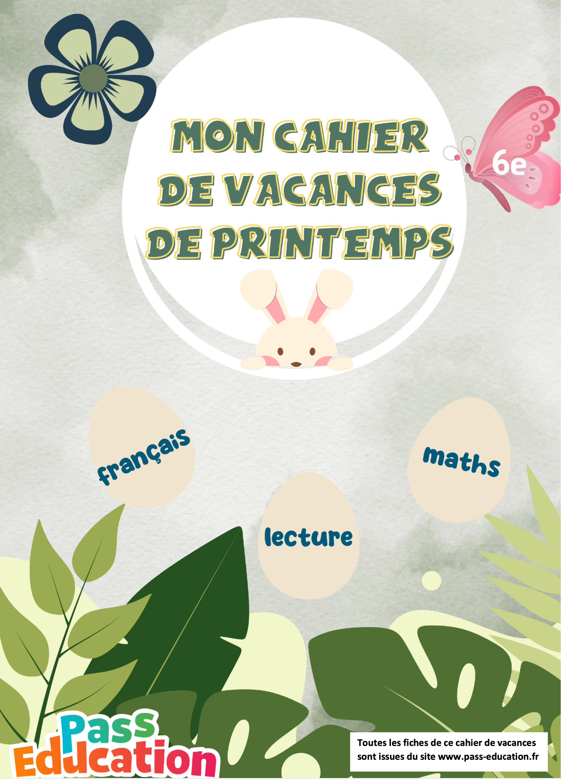 Cahier vacances 6e
