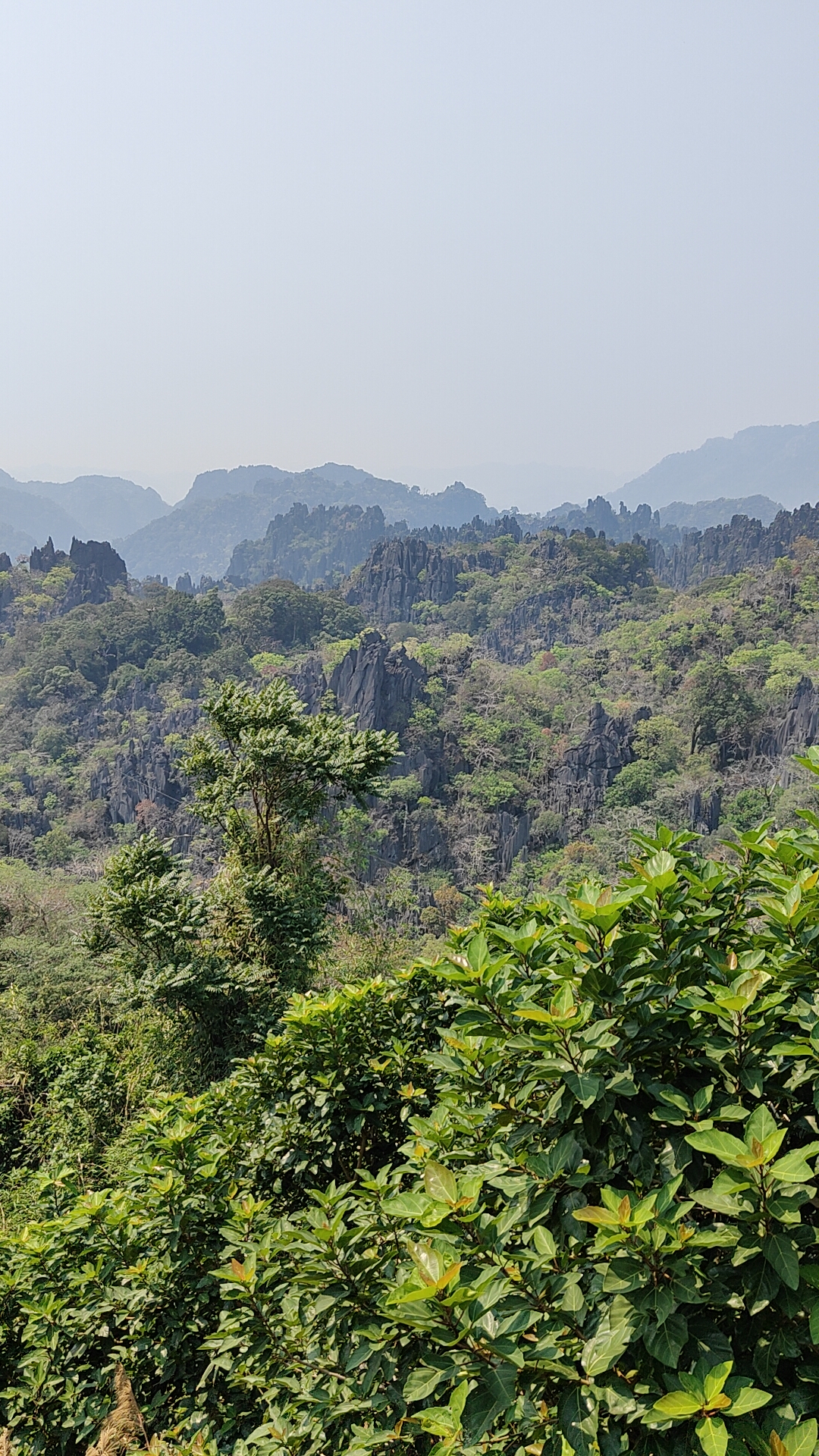 boucle de Thakekh - The rock viewpoint