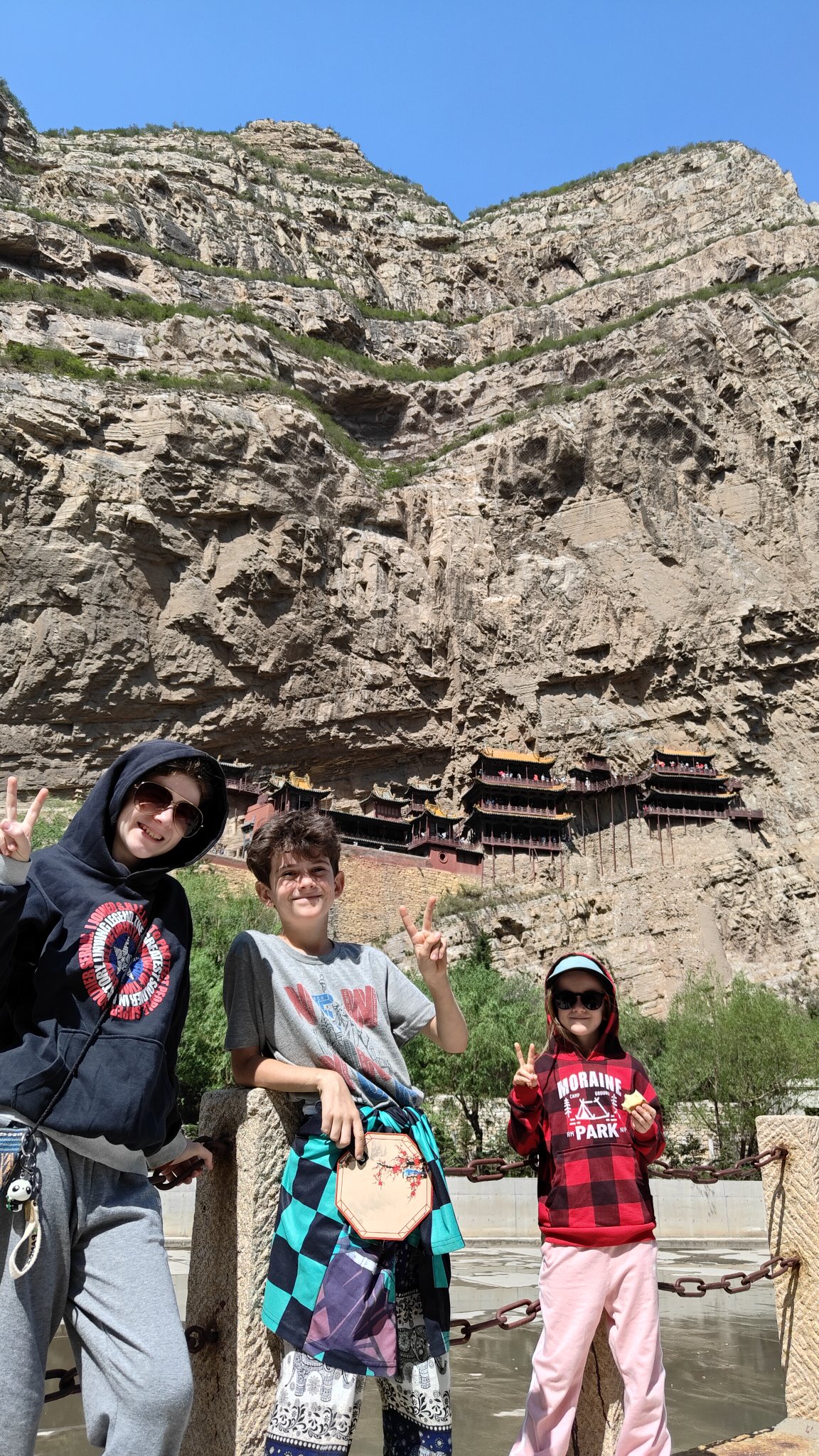temple suspendu de Hengshan