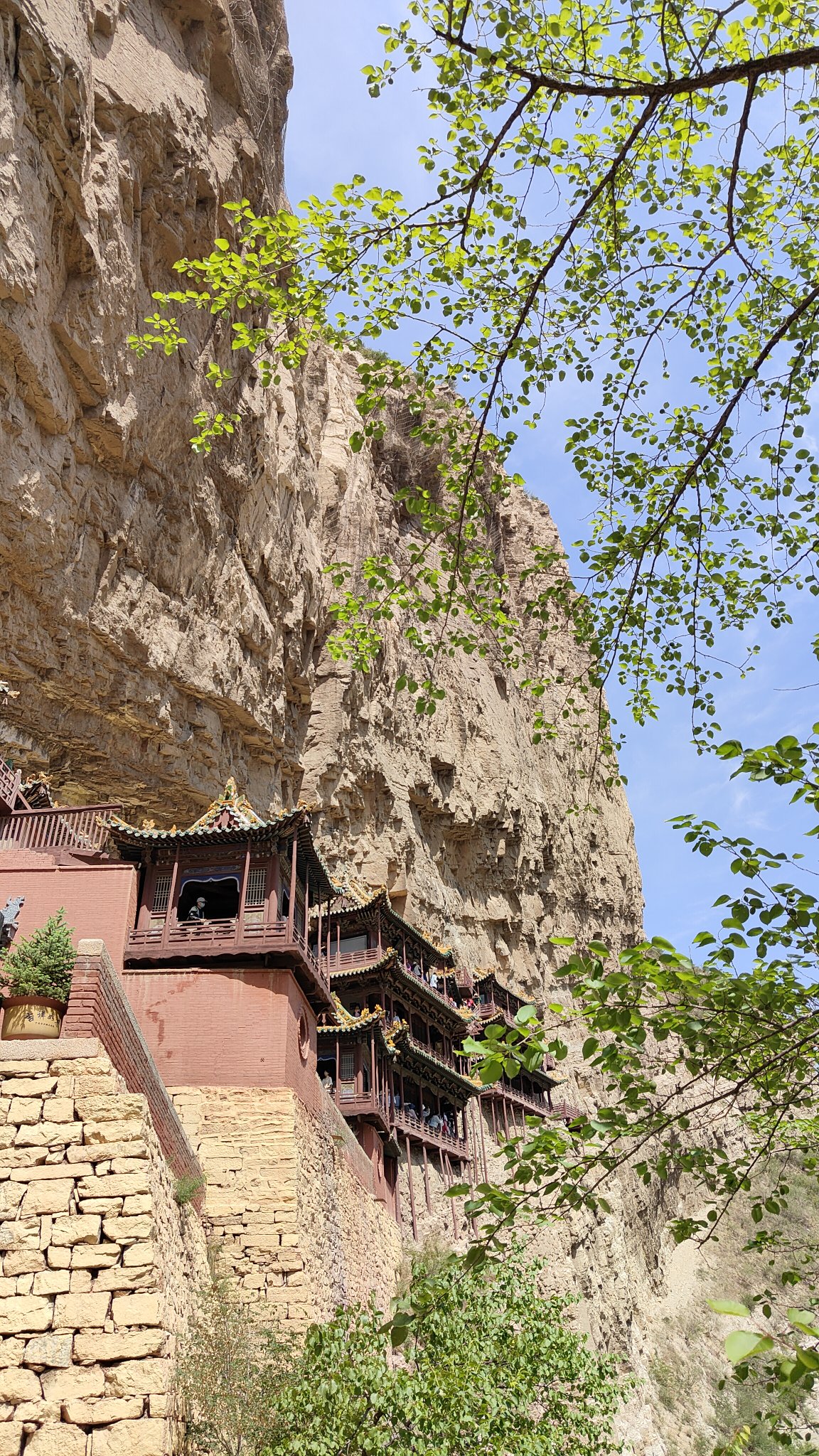 temple suspendu de Hengshan