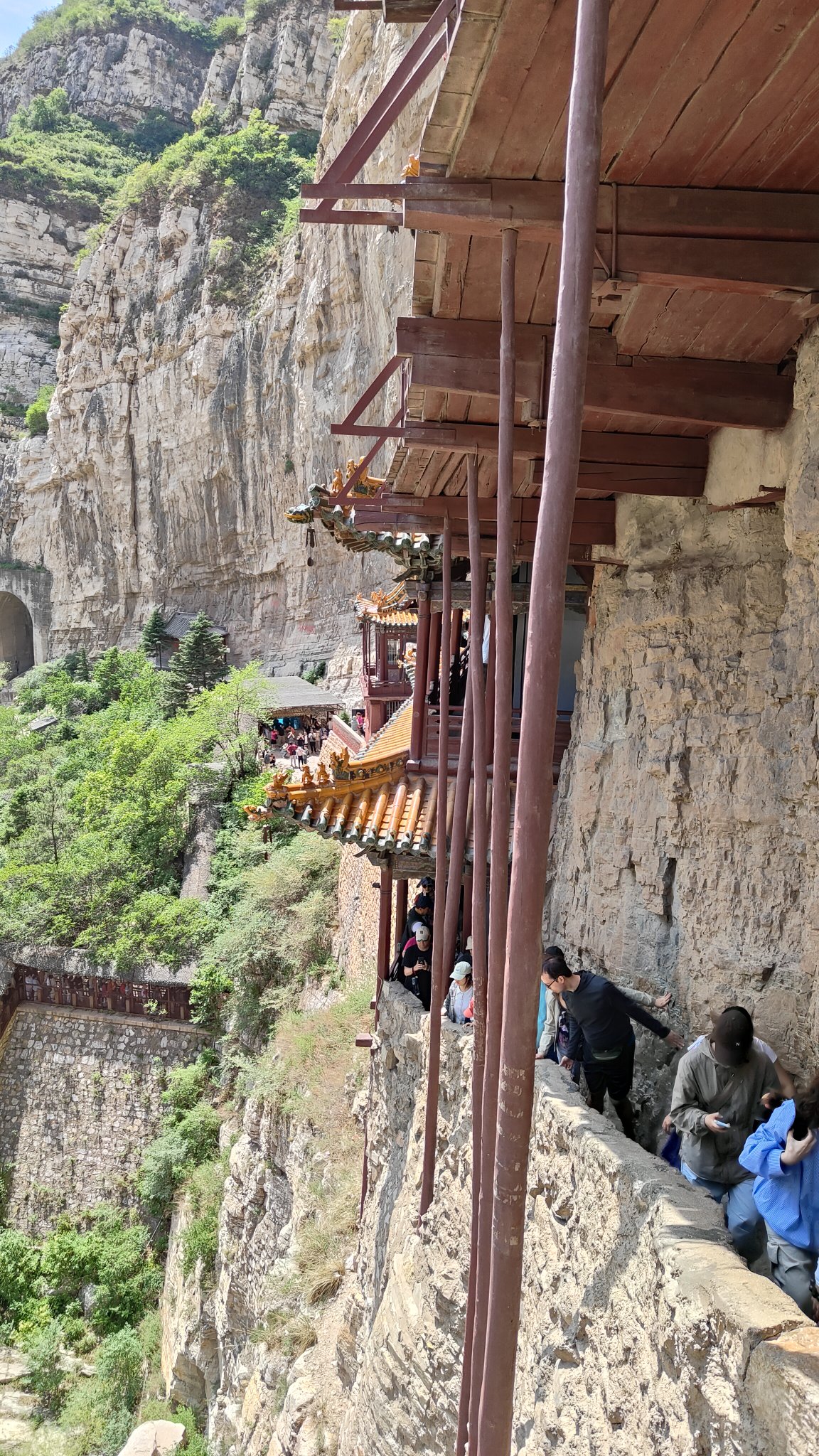 temple suspendu de Hengshan