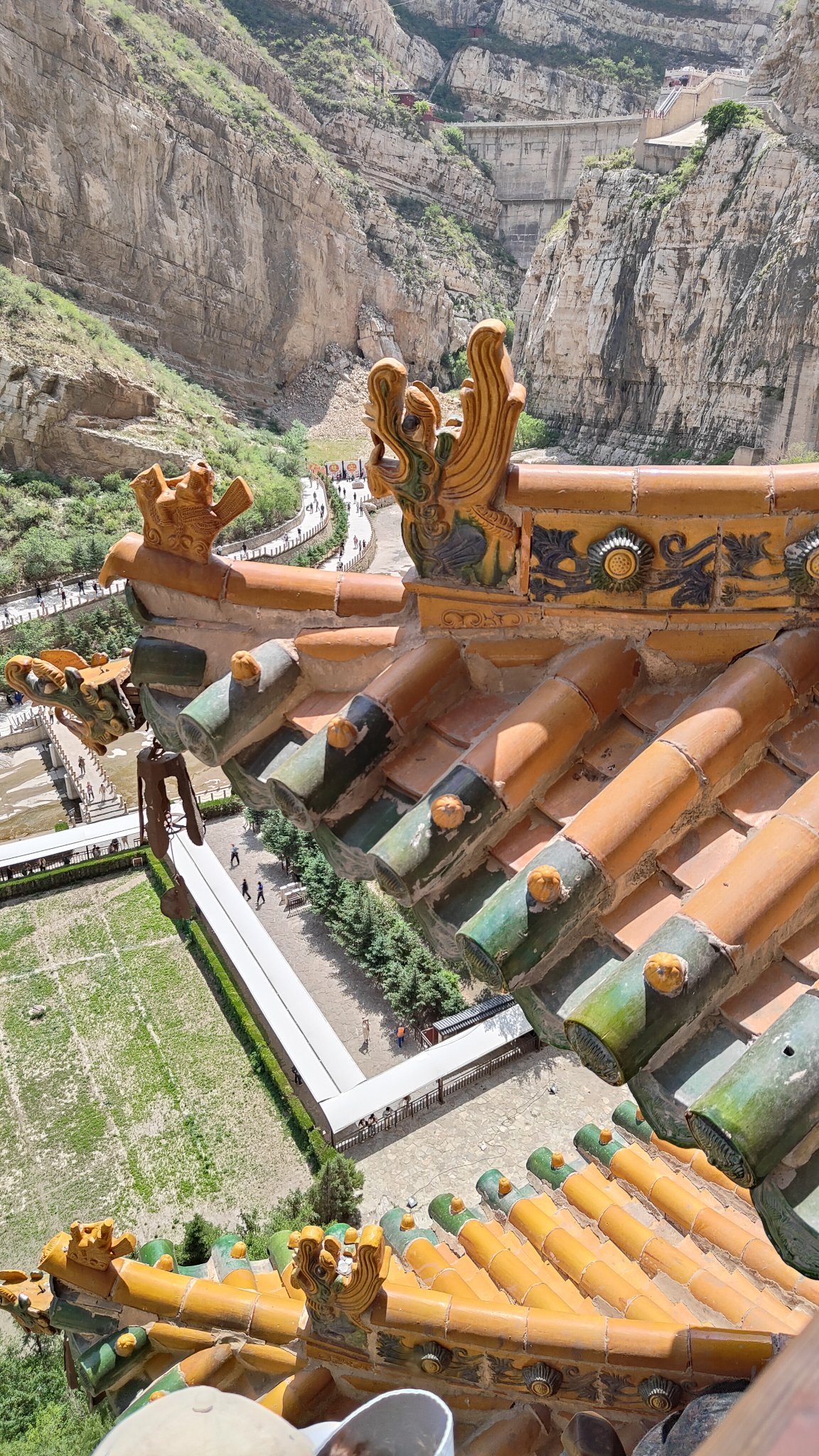 temple suspendu de Hengshan