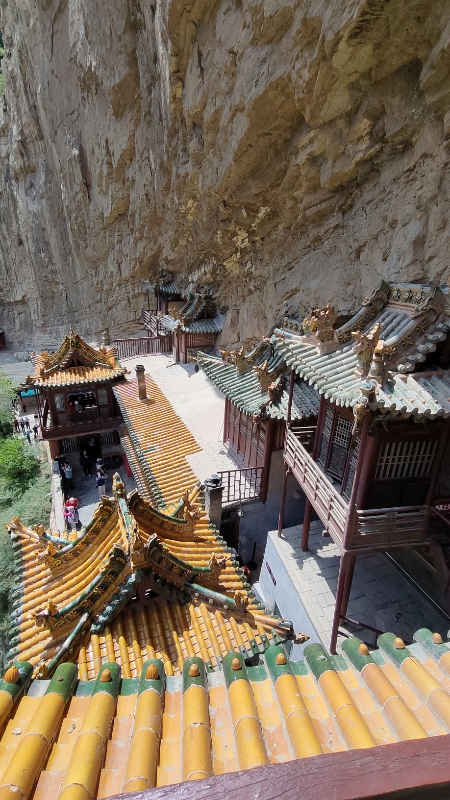 temple suspendu de Hengshan