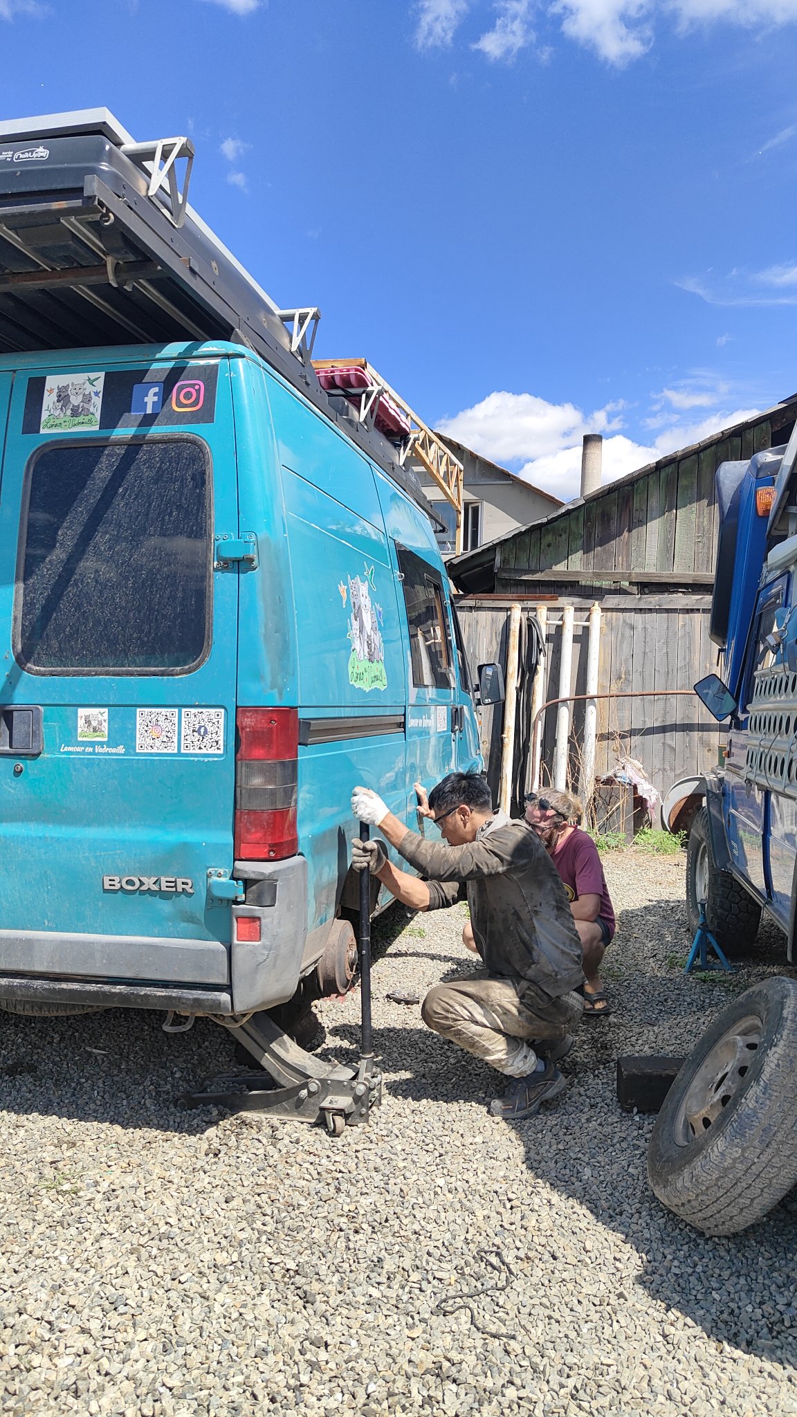 Oulan-Bator - garage