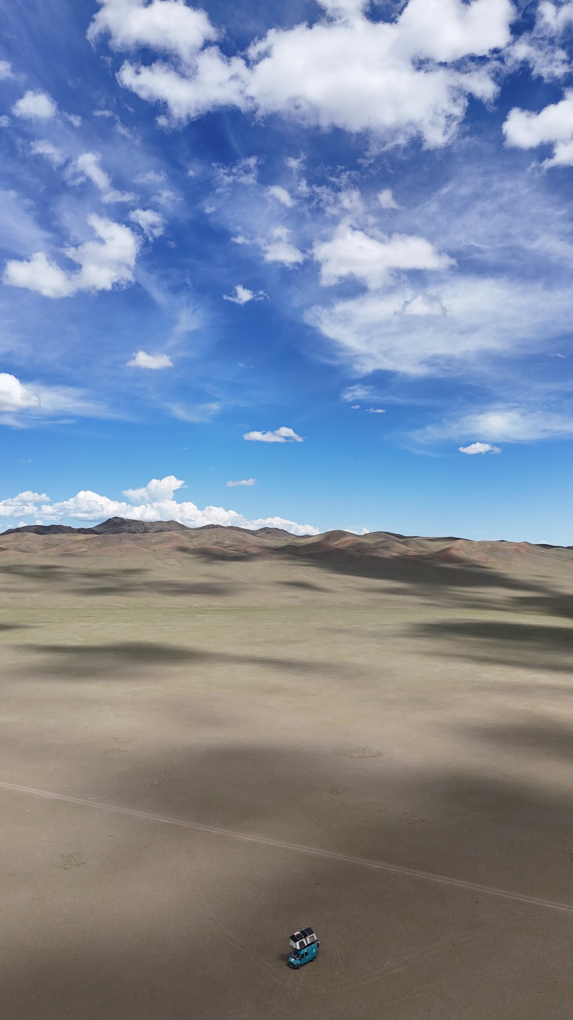 Piste steppes mongolie