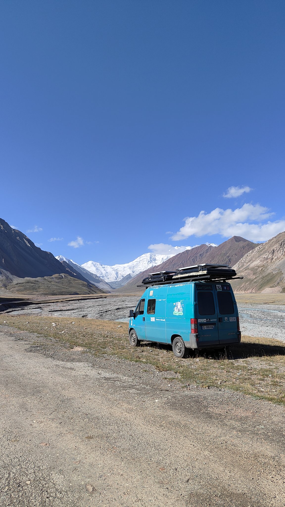Pamir Highway - no man's land