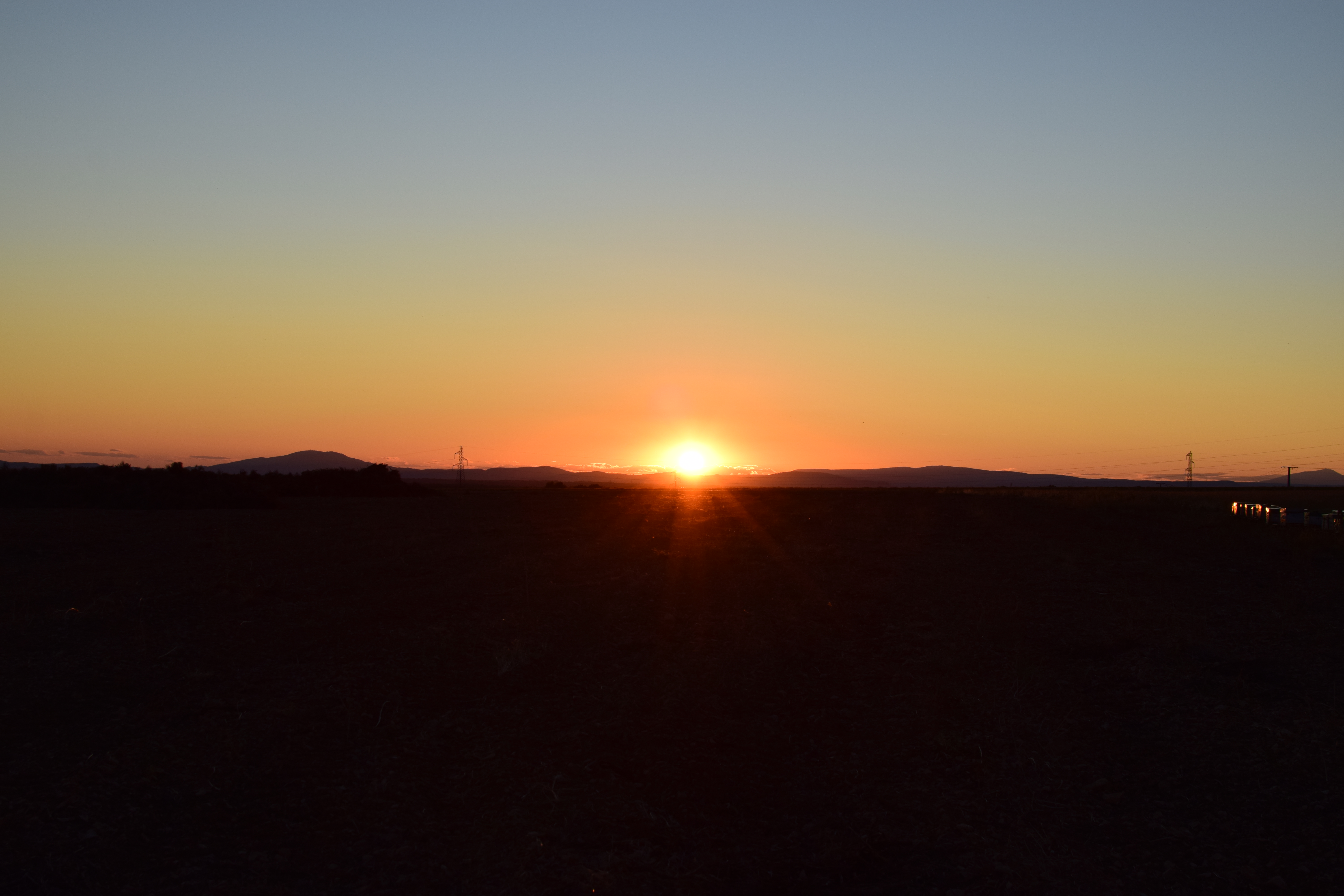 coucher de soleil