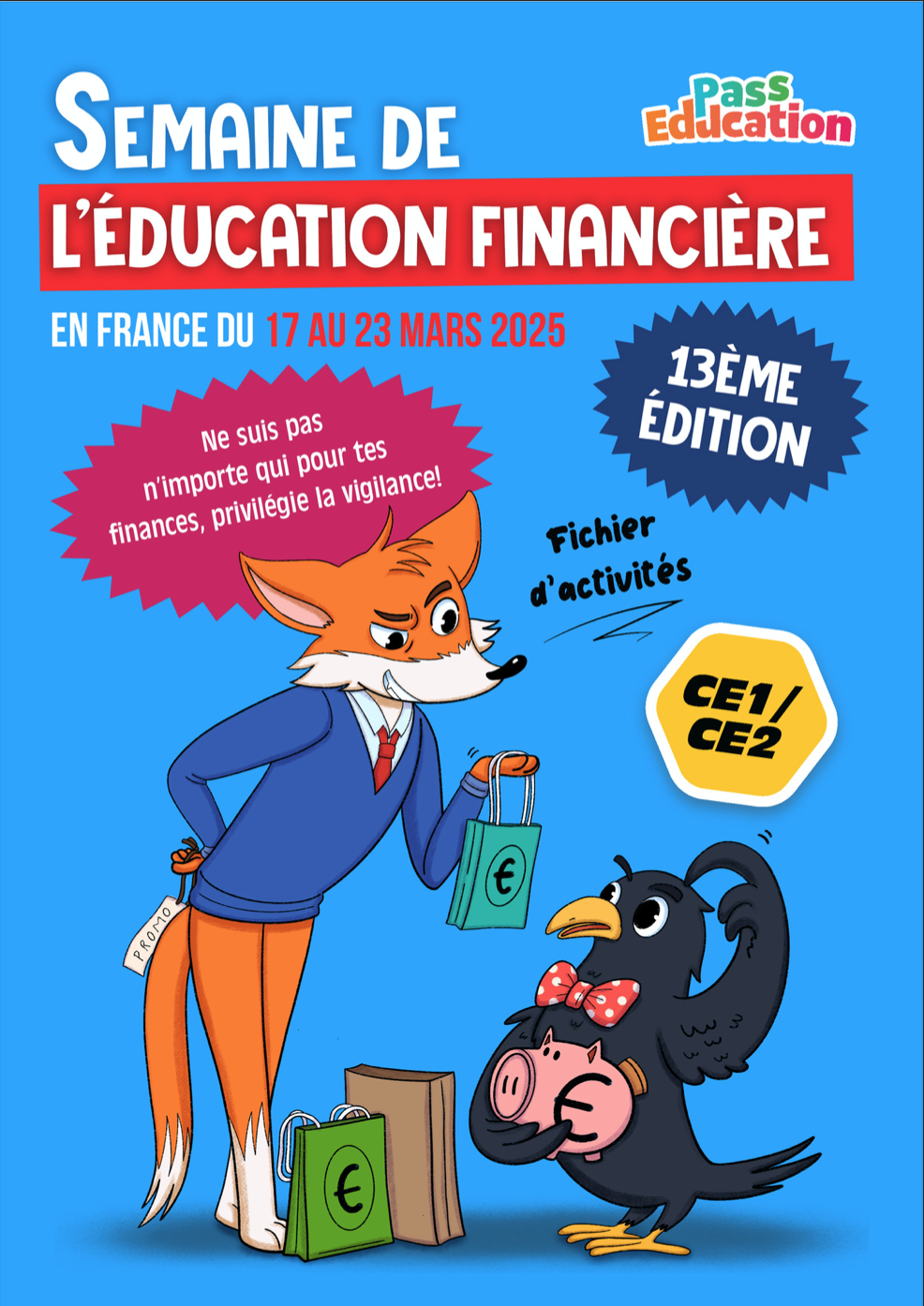 Image éducation financière CE1CE2