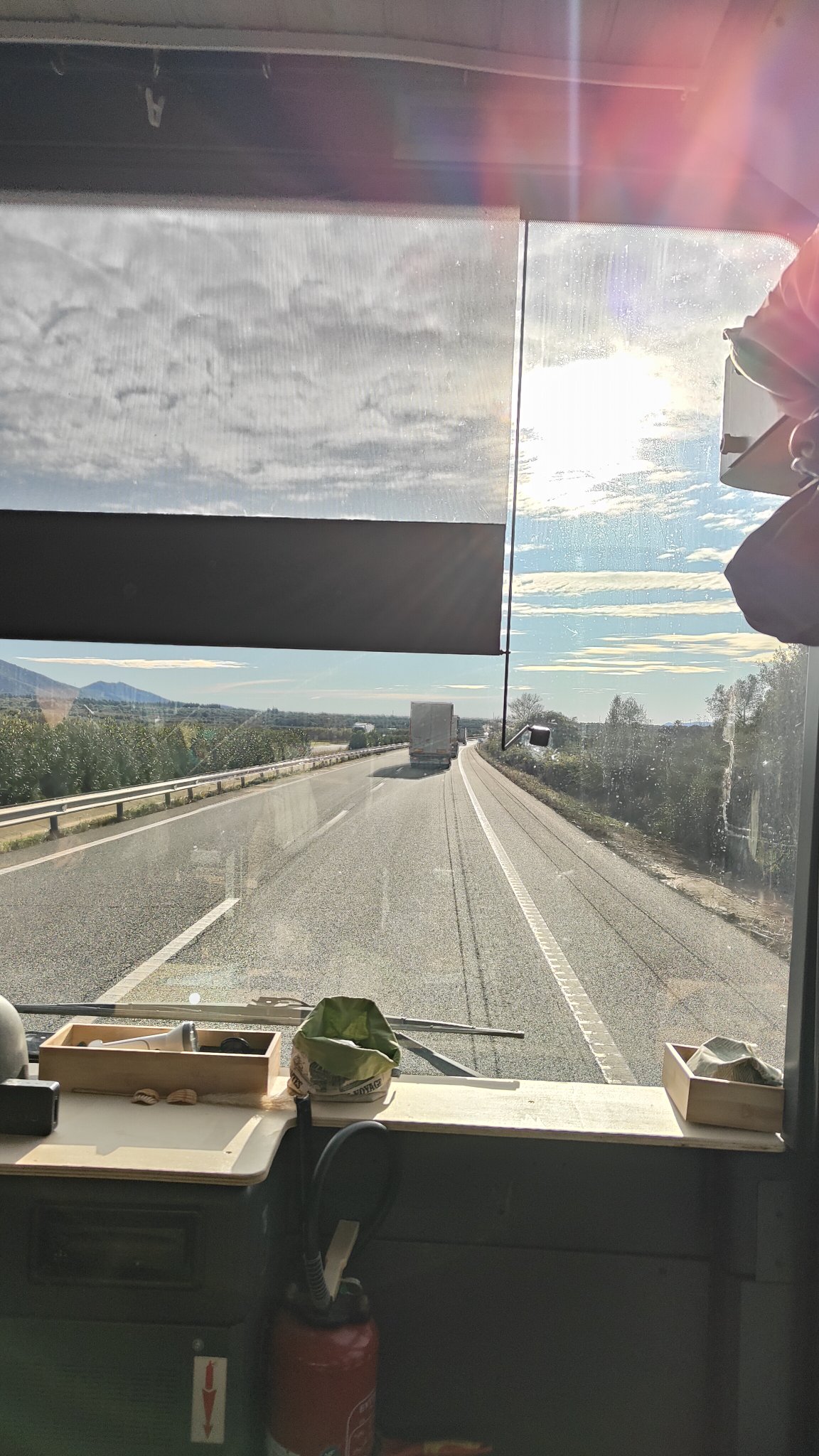 Voyage en Espagne en van avec notre bus aménagé Yamato