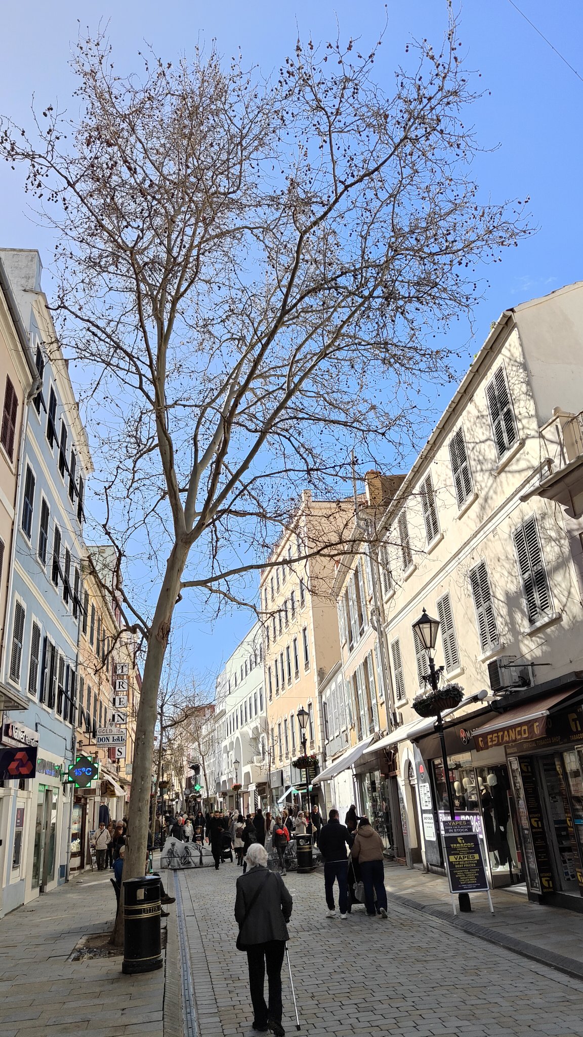 Main street Gibraltar