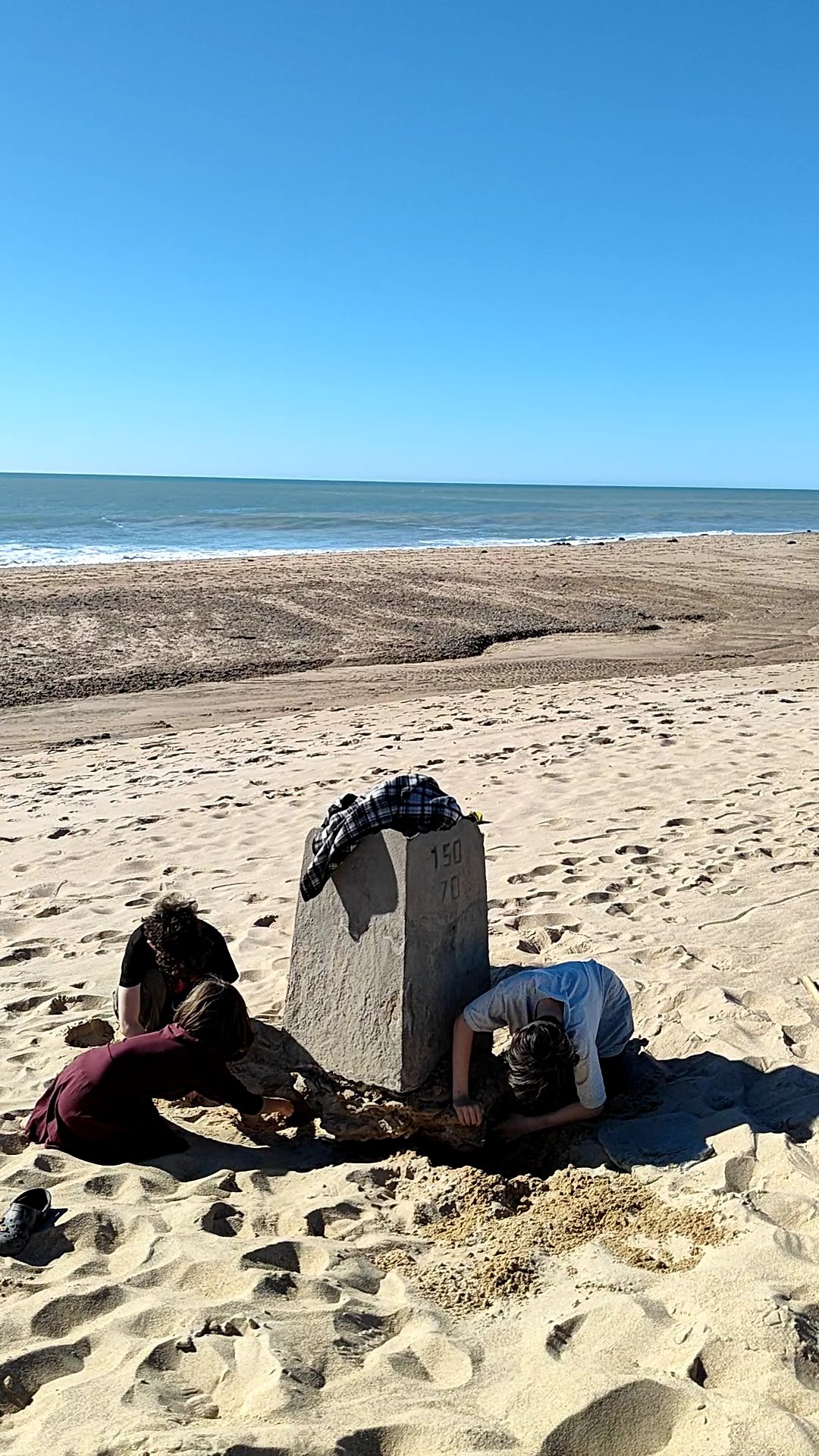 Enfants sur la plage